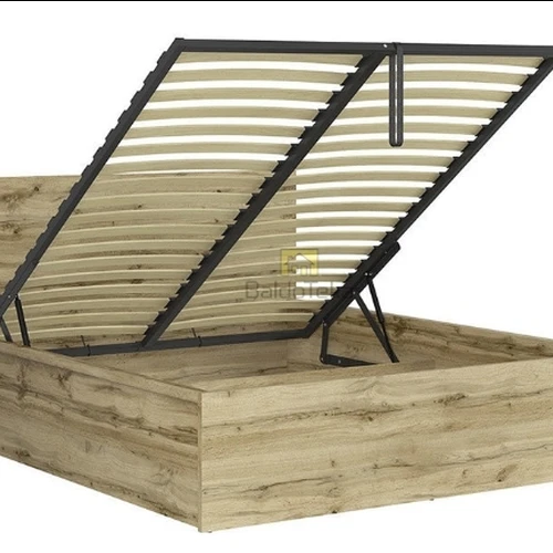 Plati lova su grotelėmis, tinka 140x200 čiužiniui