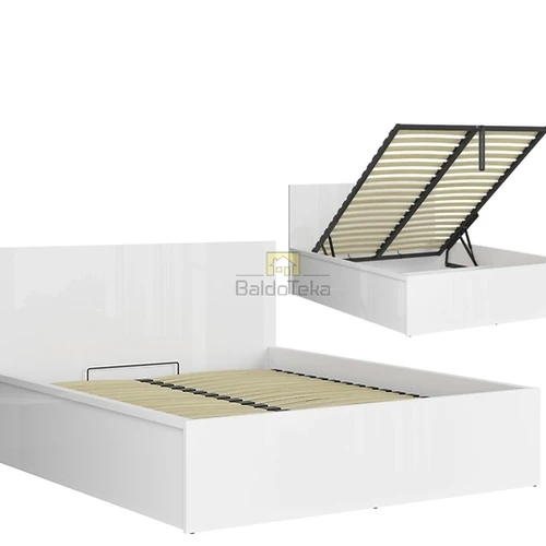 TETRIX LOZ/160/B 160*200 br lova su patalynės dėže