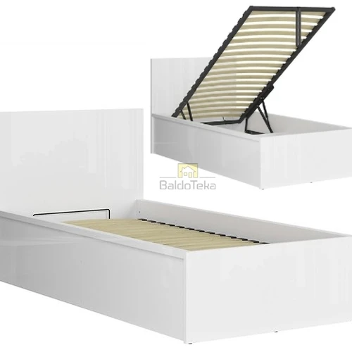 TETRIX LOZ/90/B 90*200 br lova su patalynės dėže