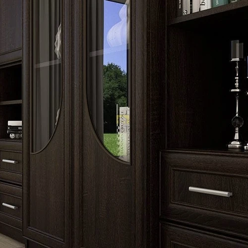 Erdvus sekcijos komplektas tamsaus ąžuolo spalva