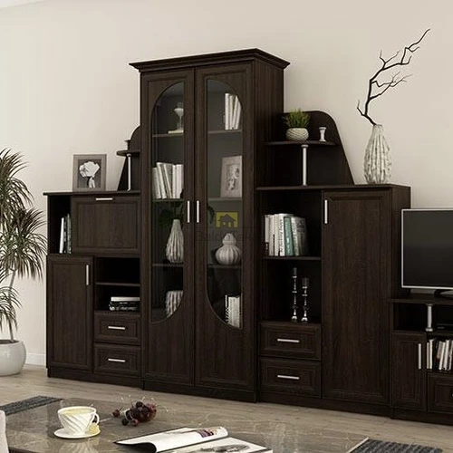 Sekcija su spinta ir TV staliuku sonoma spalva