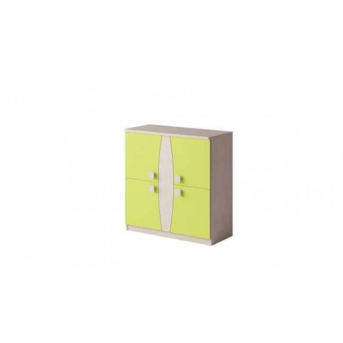 TN6 4D komodas TENUS Santana / Lime