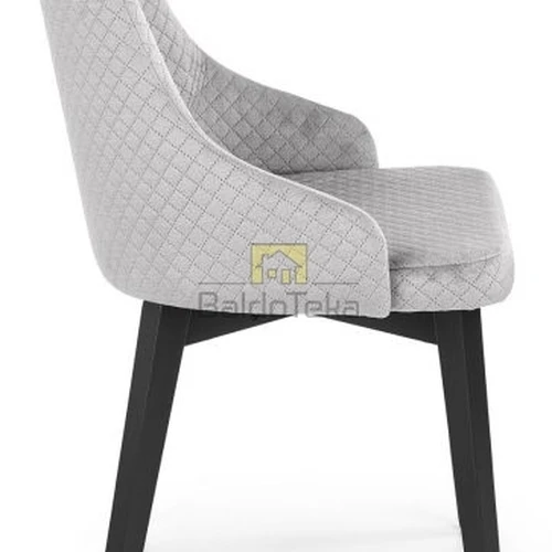 Minkštas velvetinis fotelis, tinkantis iki 120 kg