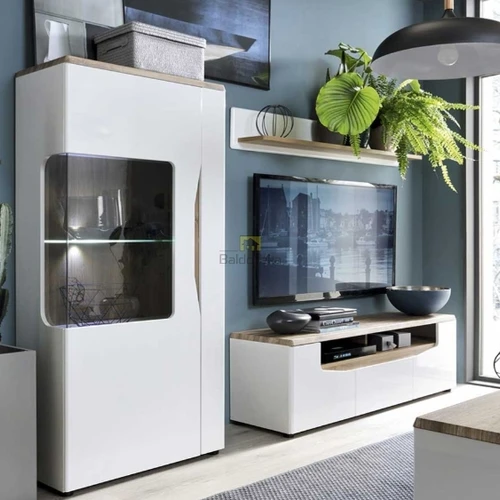 Moderni spintelė su tylaus uždarymo sistema