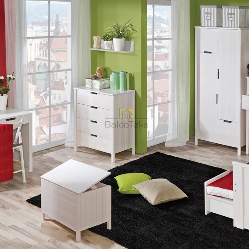 Stilinga TOMI lova su poroloniniais čiužiniais