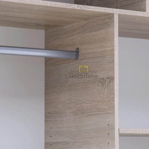 180x215x61 cm spinta su LMDP korpusu ir veidrodžiu