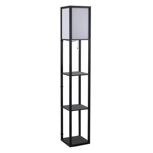 Toršeras Homcom 26x26x160cm., juodos/baltos spalvos