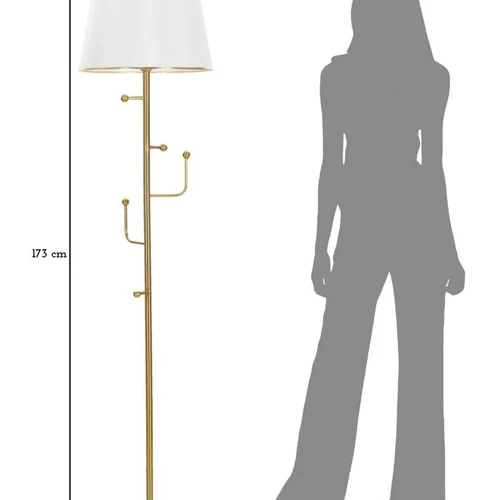 Toršeras Mauro Ferretti Hanger, 5 kabliai, Ø 41 × 173 cm - Toršerai