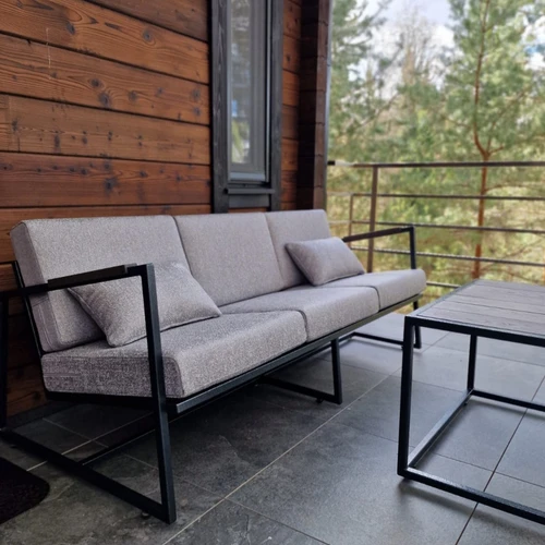 Trivietė lauko sofa ¦ MODERN
