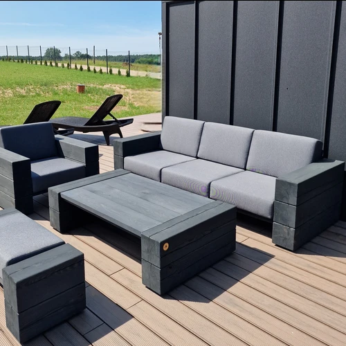 Trivietė lauko sofa ¦ TIMBER