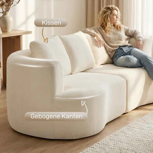 Sofa be surinkimo – išpakuok ir naudok