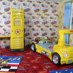 Ergonominė lova su čiužiniu ir 4 spalvų pasirinkimu