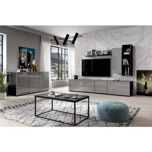 Modernus stalas 120x50x48 cm, montuojamas ant sienos arba grindų