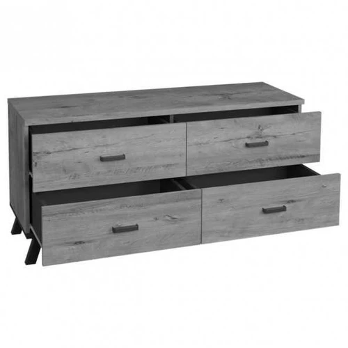 Tvarkinga 50 cm aukščio spinta su 40 cm gylio lentynomis