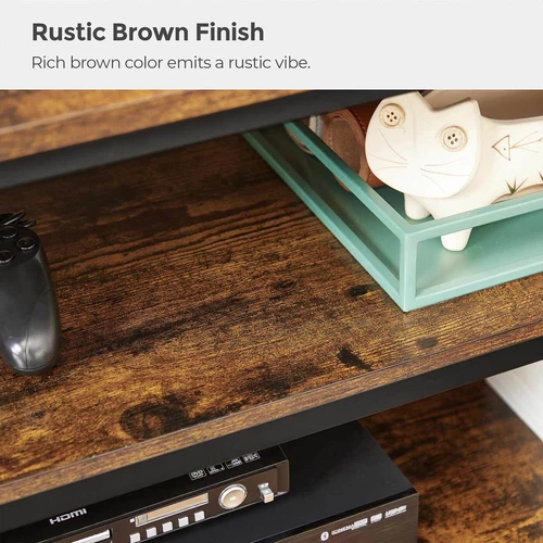 VASAGLE TV lentyna su saugumo instrukcijomis