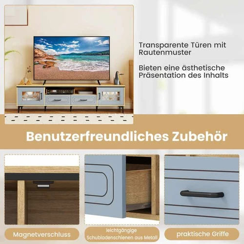 Stabilus TV staliukas su 7 kojelėmis