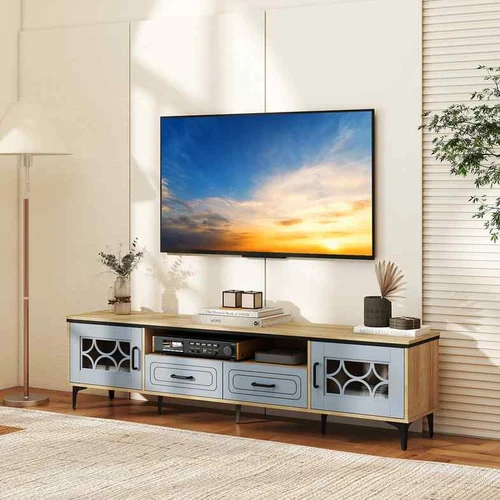 Erdvus TV staliukas 180cm su stalčiais