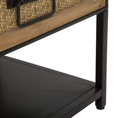 TV staliukas Hanoi, 2 stalčiai, įvairiaspalvis, 95 × 38 × 38 cm - TV spintelės