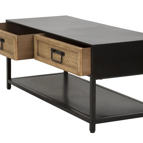 TV staliukas Hanoi, 2 stalčiai, įvairiaspalvis, 95 × 38 × 38 cm - TV spintelės