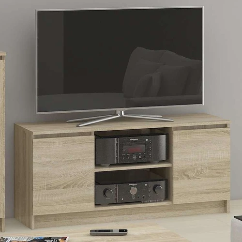TV staliukas RTV K120, ąžuolo spalvos - TV spintelės