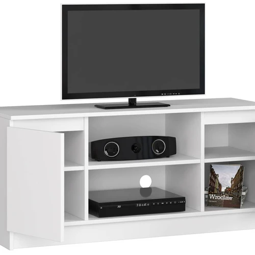 TV staliukas RTV K120, baltos spalvos - TV spintelės