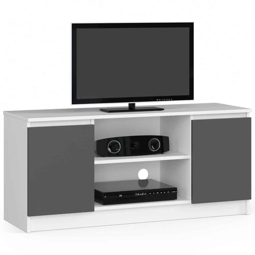 TV staliukas RTV K120, baltos/pilkos spalvos