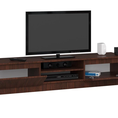 Tvirtas ir patvarus televizoriaus stovas iš laminuotos plokštės