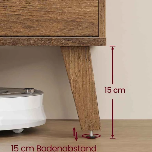 TV staliukas VASAGLE LTV556, su reguliuojama lentyna, 147 × 50 × 39 cm - TV spintelės
