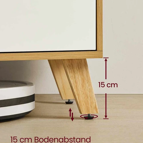 TV staliukas VASAGLE LTV556, su reguliuojama lentyna, 147 × 50 × 39 cm - TV spintelės