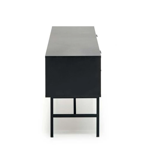 TV stovas su laminuota MDF ir amatinio ąžuolo apdaila