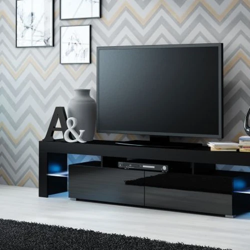 Blizgus PUSH-CLICK RTV stovas su LED apšvietimo galimybe