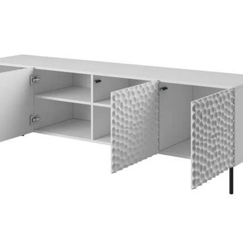 Kompaktiška spinta su Push atidarymu, juodos kojos