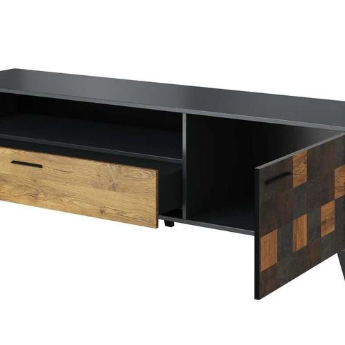 Moderni spinta su antracito korpusu ir dekoru