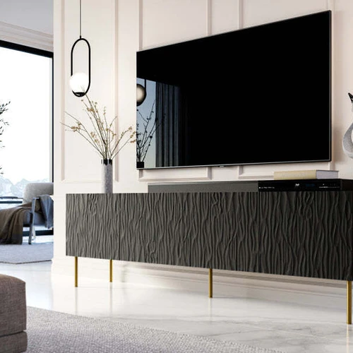 Moderni spinta su folijos apdaila ir PUSH sistema