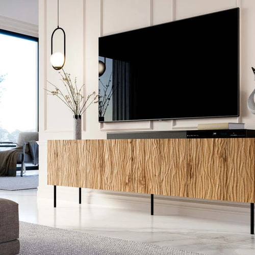 Ergonominė spinta su matiniais korpuso elementais