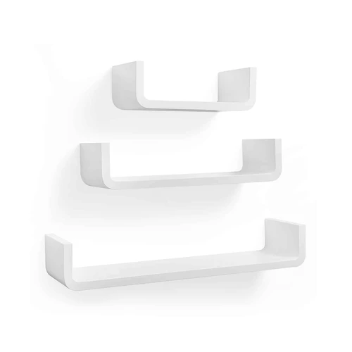 Erdvės kūrimui puikios medinės lentynos