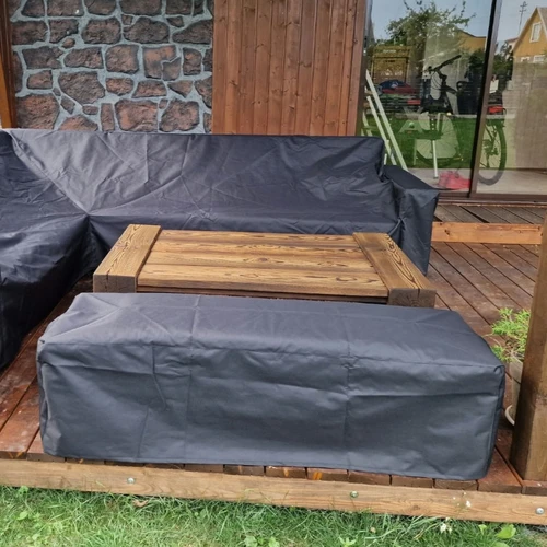Uždangalas dviviečiui lauko minkštasuoliui ¦ TIMBER
