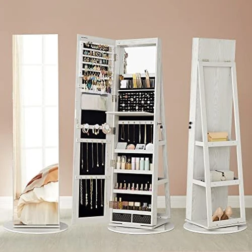 Praktiška 360° sukamasi spintelė vertybėms saugoti