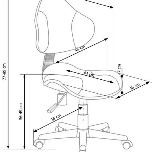 Patogi membraninio audinio kėdė