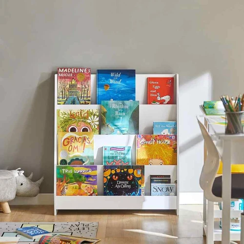 Vaikiška lentyna 30x88x80cm., baltos spalvos - Lentynos
