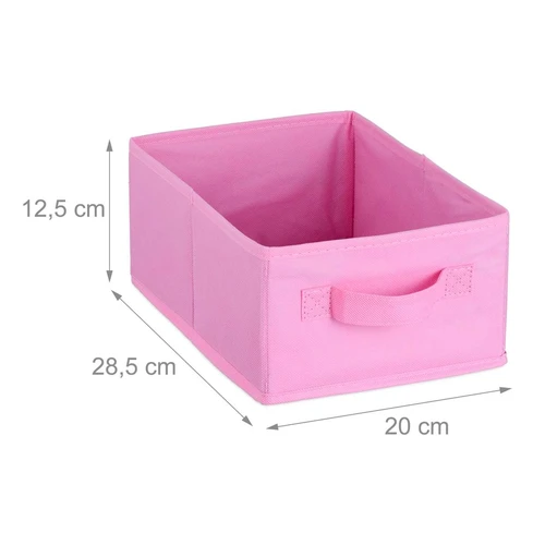Vaikiška lentyna Relaxdays 10048930, 6 dėžutės, 2 kišenės, 62,5 × 74 × 31 cm - Lentynos