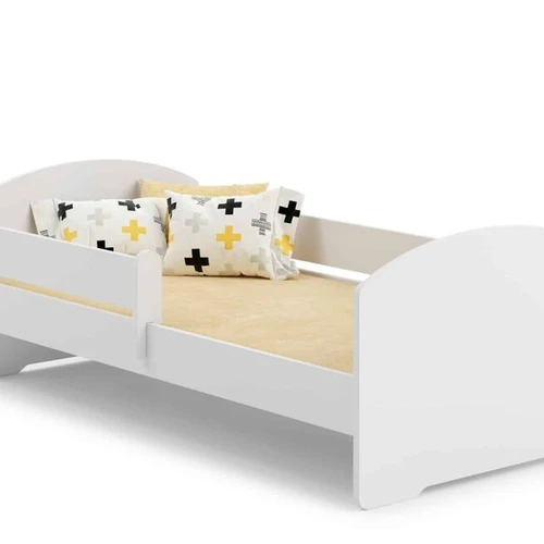 Vaikiška lova Luk su čiužiniu ir barjerine apsauga 164 cm x 85 cm x 63 cm