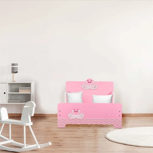 Vaikiška lova Relaxdays 10038412.0, viengulė, 77 × 60 × 143 cm - Lovos