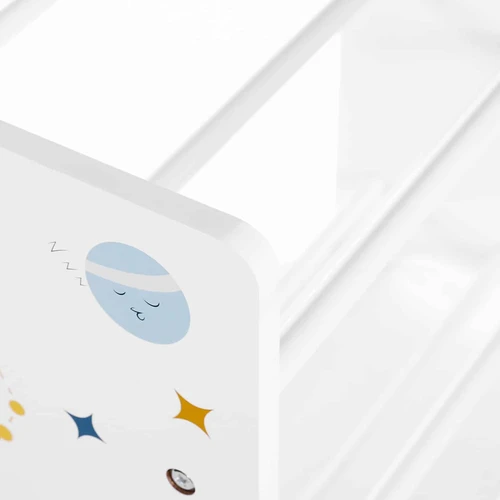 Stilinga lentynėlė su vilnos dėžutėmis