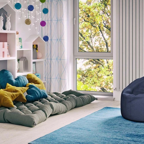 Patvarus ir tvirtas baldas vaikų kambariui