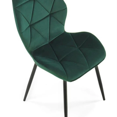 Smėlio spalvos kėdės su minkštu aksominiu audiniu