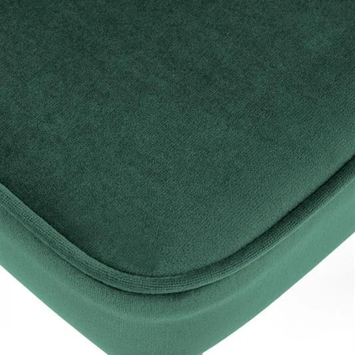 Stilinga sofa su plieno pagrindu ir aksominiu apmušalu