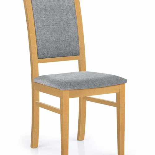 Modernus stalo kėdžių komplektas balta spalva