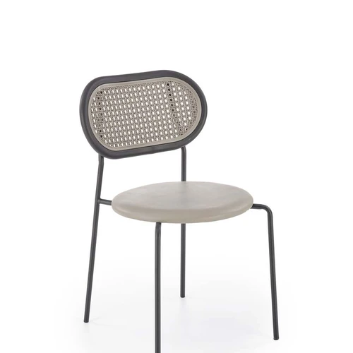 Stilinga kėdė su miltelinio dažymo plieno karkasu