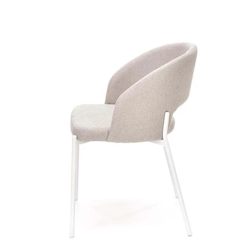 Minkštos ir patogios sofos su audinio ir plieno kombinacija